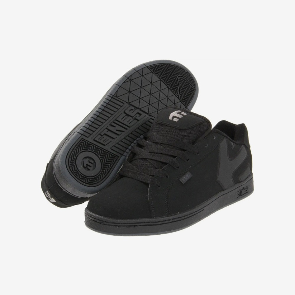 Etnies Men's Fader Skate Shoes - Black